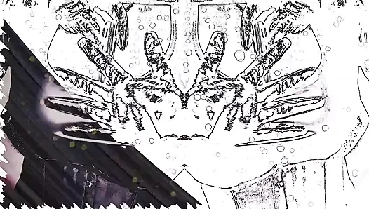 ASMR & mesmerizing lipnosis! Lady in black JOI