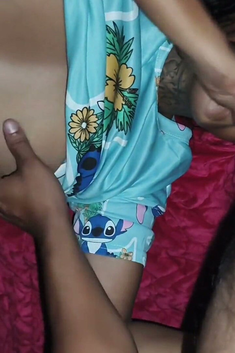 Disgusting Stepdad Comes to My Room to Fuck My Pussy and Ended up Breaking the Whole Wretch