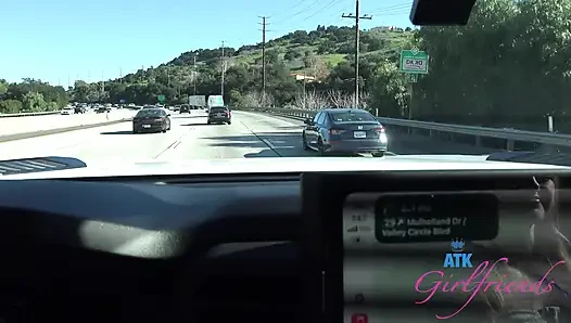 POV McKenzie Mae: Beach Date Public Pee, Car Pussy Rub & Tease Blowjob