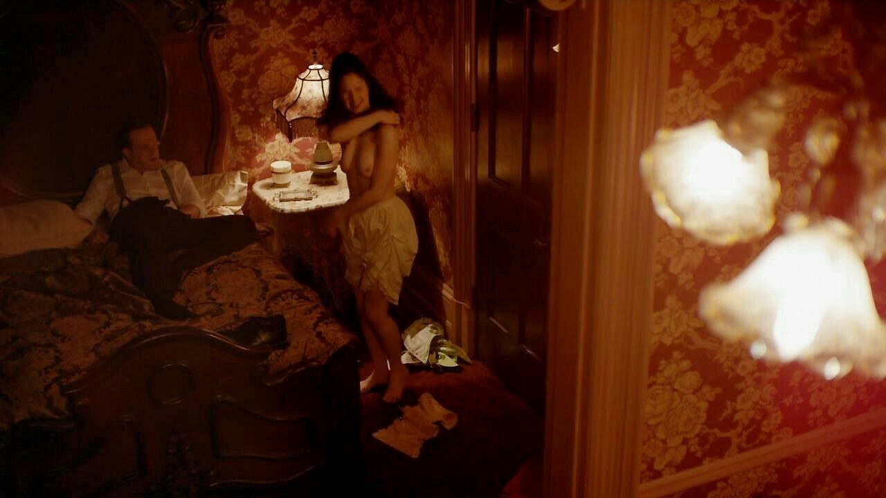 Rachel Korine flashing boobies