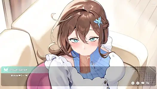 3 v-lovers Inoue emmeyi, sikini yalamayı ve dölünü yutmayı seviyor