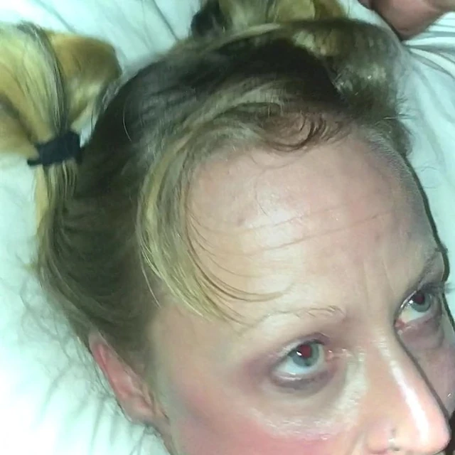 Cute and shy little blondie gets throat fucked