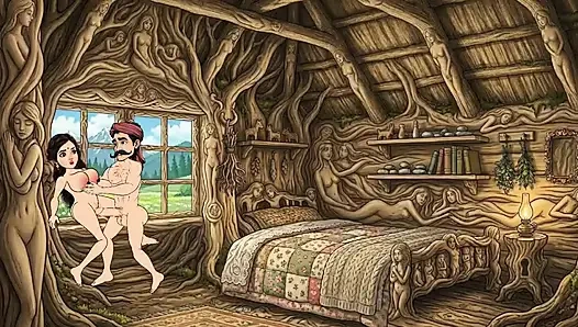 Both Anjali and Coconut Wala have sex with big cocks in their bedroom.