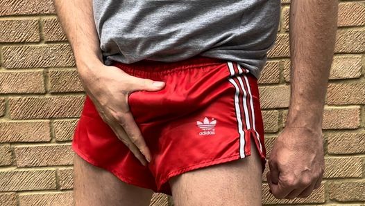 Last time these Vintage Glanz adidas nylon shorts will look like this