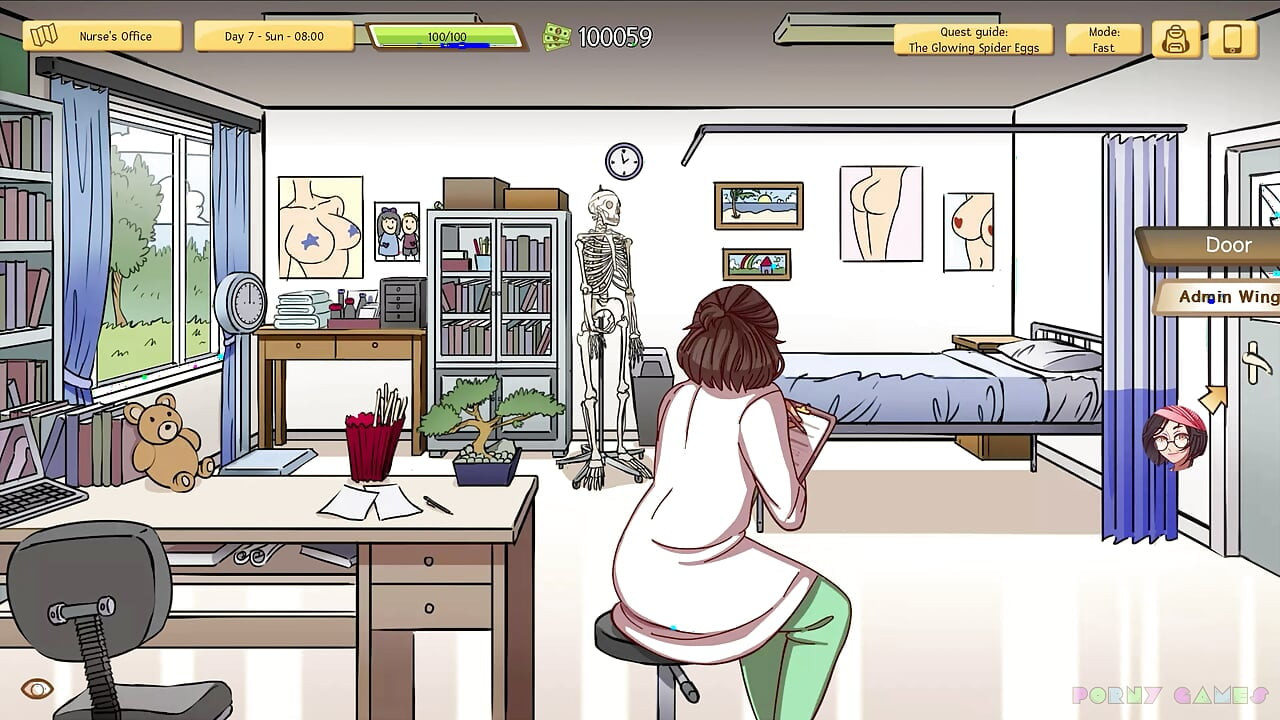 Eine weitere Chance von Time Wizard Studios: sexy Zeit mit dem Cheerleader-Team 6