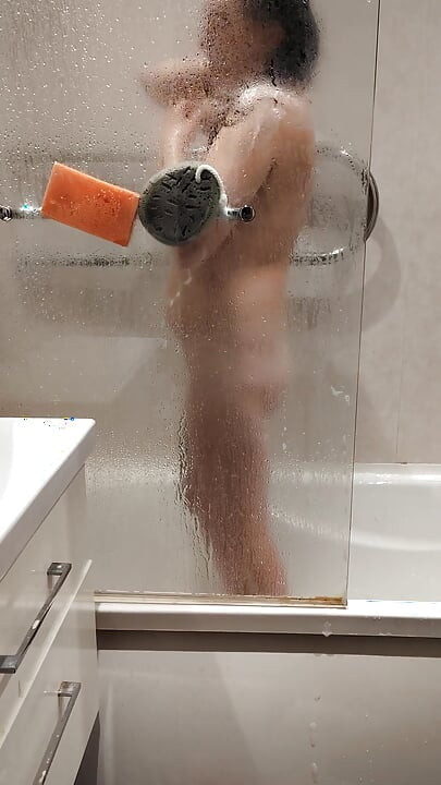 Sizzling Wifes Wet Shower Seduction & Glass Explosion