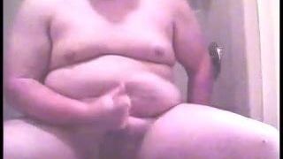 Fat Boy Masturbating