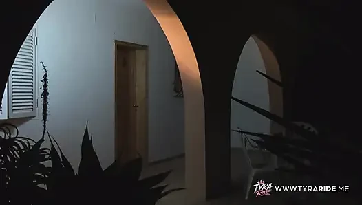 Brunette Enjoys Wild Sex on Boat Beach and Couch