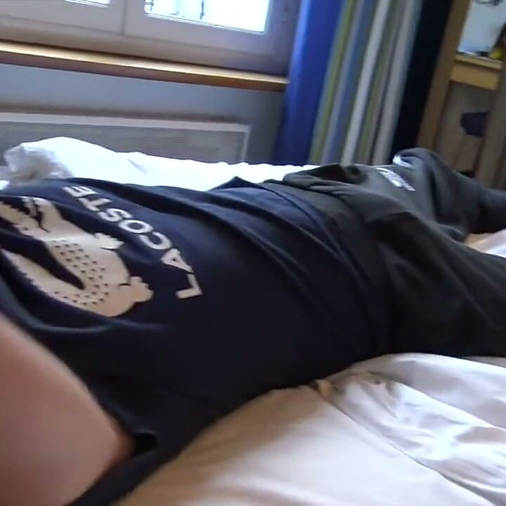 Slut from Paris fucked bareback in jockstrap by Jess Royan