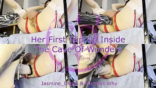 Jasmine_dlight & Mistress Why - Her First Trip up Inside the Cave of Wonders