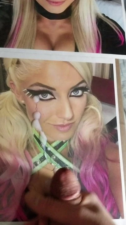 WWE Alexa Bliss Cum Tribute 17