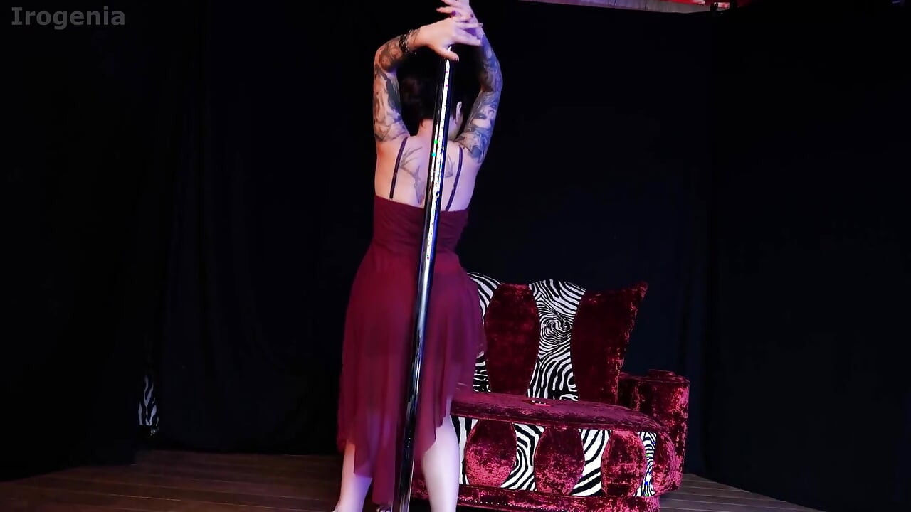 A Dançarina De Pole Dance Está No Cio