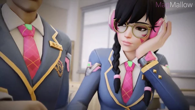 OverWatch порно 3D анимация, подборка (83)