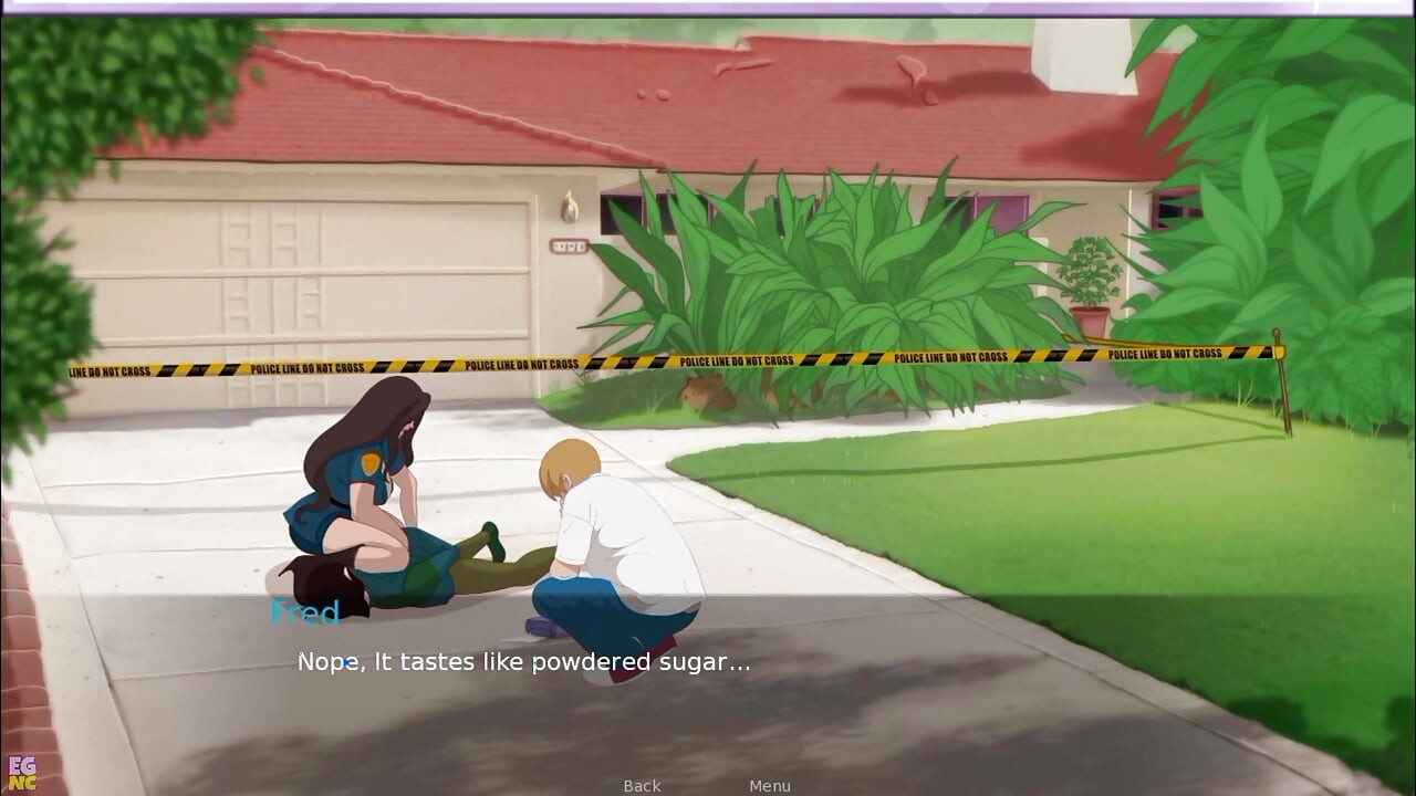 Le secret de la maison n ° 46 : aider la policière sexy - par Eroticgamesnc (repost)