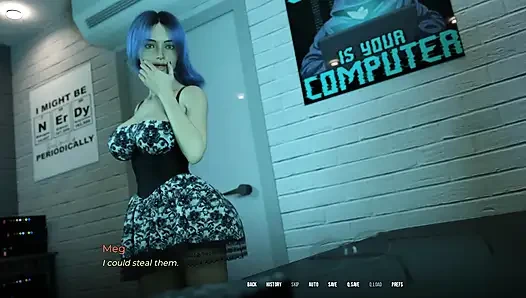 In Security the Hot Wife Can't Keep Her Legs Closed While at Work - Episode 25