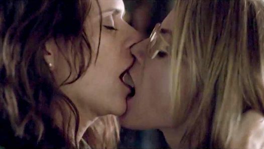 Лесбо-поцелуй Amy Landecker и Gillian Vigman - scandalplanet.com
