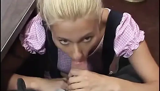 Stunning teenage babe gets pussy plowed in the classroom