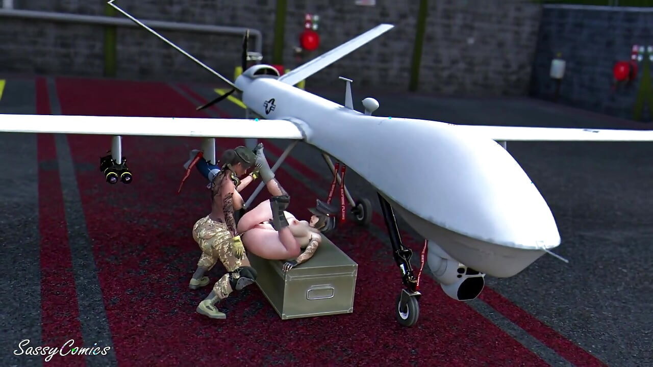 Us Army Airforce General Anal Fucked by Transgender in Reaper Droan Silo - Sassycomics