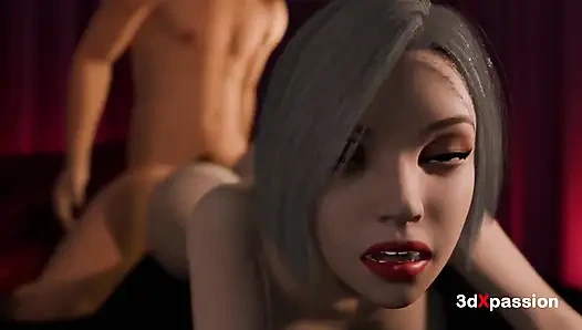 Red Light District Hard Sex with Very Hot College Girl in a Brothel