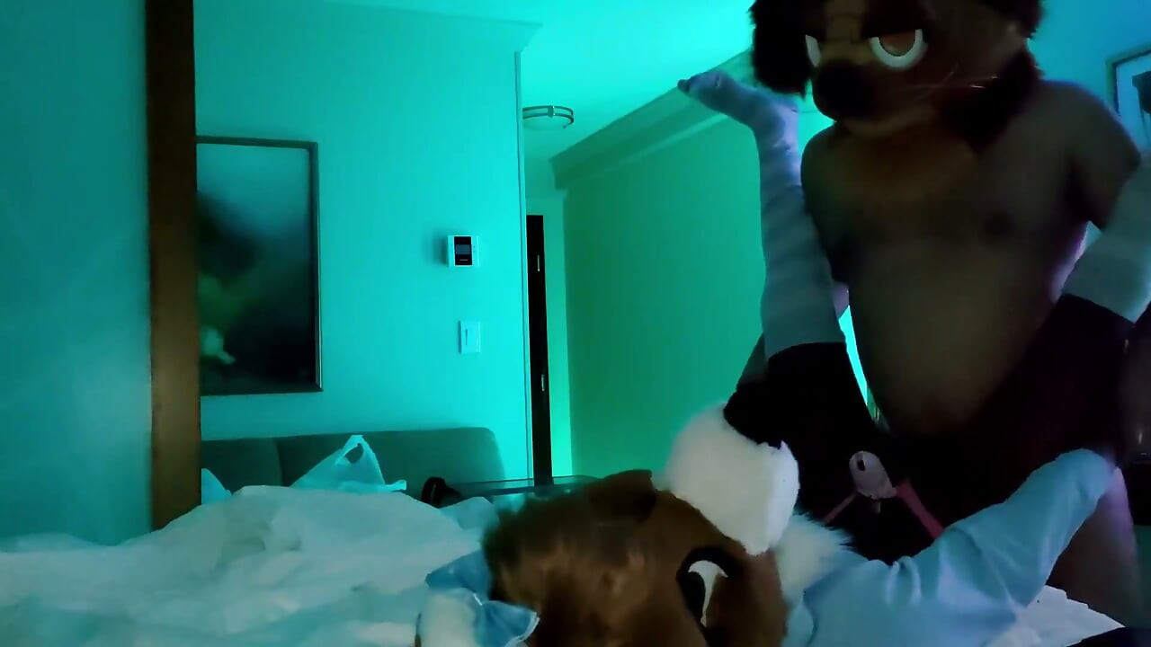 Furry Femboy Fucked Bareback by Stepdaddy Murrsuiter, Then Sucks Him Clean