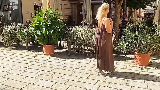 Beautiful Blonde Amateur Wife Enjoys Sex After a Walk