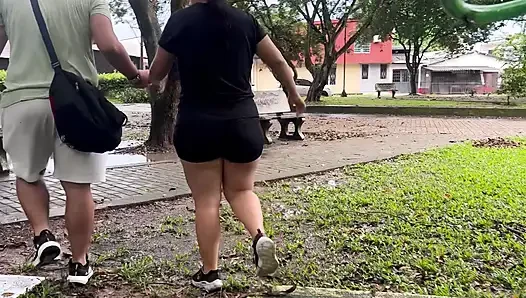 The stranger took me to his house and fucked me hot