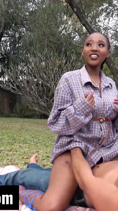This EBONY TEEN kept waiting on her BOYFRIEND... I had to show her a real path to fame with my cock | Clip 1