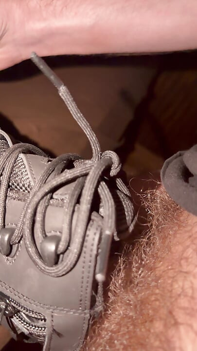 Having a fun time with my boot