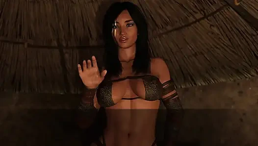 The lust city 2 - sophia dicrot di dalam banyak bangek di hutan