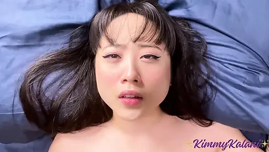 POV Asian Babe has Intense Beautiful Agony Orgasm -ASMR