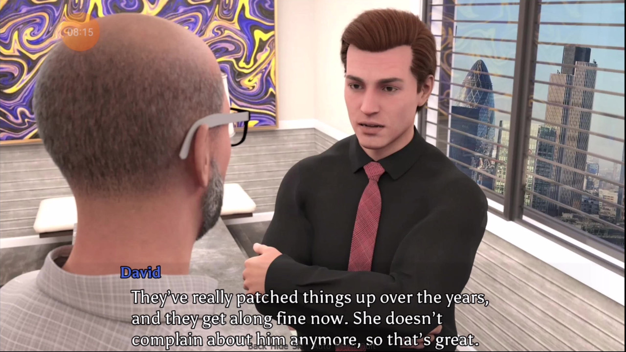 完美的婚姻 #7 - hank 抓住了 anne 的屁股