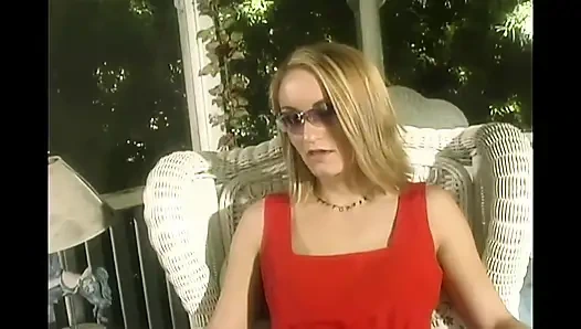 Fucking Hard a Blonde Slut in Sexiest Black Stockings