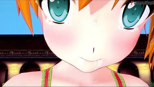 Misty bikini blowjob - Poketmonster