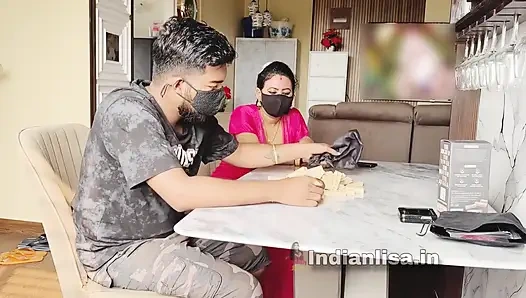 Jenga with Stepmom. First Time in Indian Porn History.