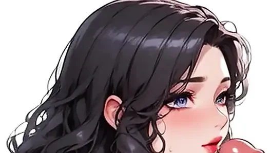 Waifu amatör genç bakış açısı - ofis mayosu azdırıyor ve yakın çekim patron sakso çekiyor