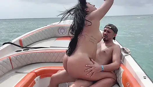 Sex on the Beach and in the Air with a Very Pregnant Woman