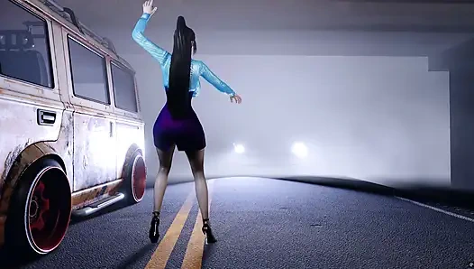 3D Huge Boobs Slut Naked Her Perfect Boobs Cheating with Big Dick