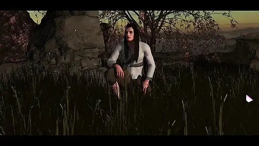 Cewek itu Menggerakkan Surga- Bohlam Animasi 3D Hentai