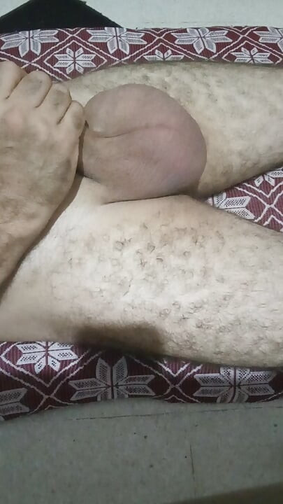 Hot cum after a long handjob
