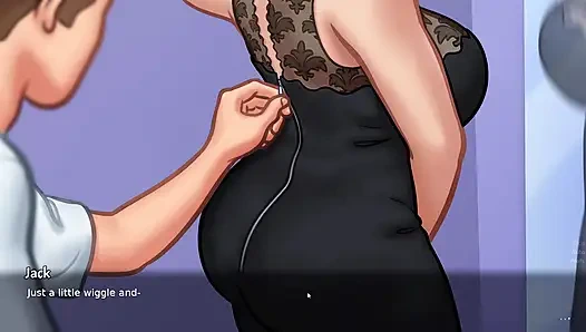 Пасынок помогает мачехе в покупке одежды (SummerTime Saga)