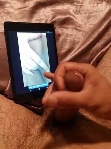 Stranger enjoying my wife