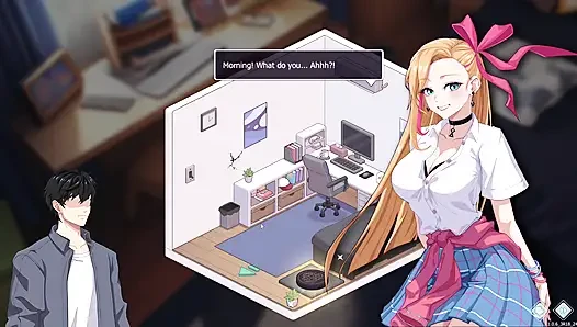Happy student part 3! Washing machine sex!