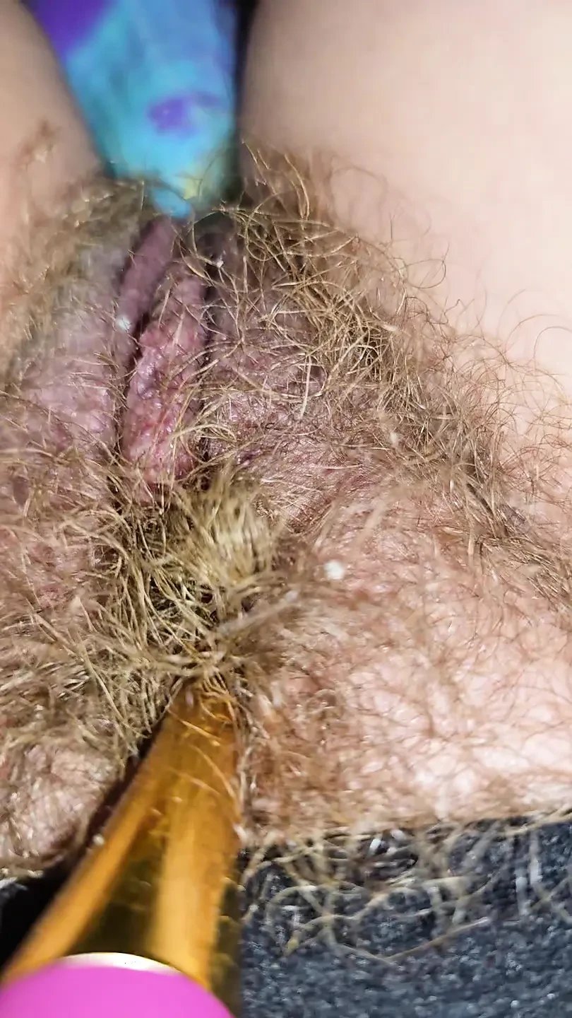 Huge Butt Plug In My Cunt and Orgasm.