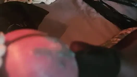 Goode Girl Auspeitscht Eier Von Candle Light POV