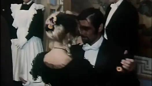 Beautiful blonde cock sucking pussy fucking in the castle