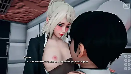 Japanische zierliche 18 plus schulstiefschwester reitet hiro schwanz in der toilette