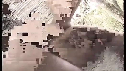 Biker boy fucks two bitches in the woods