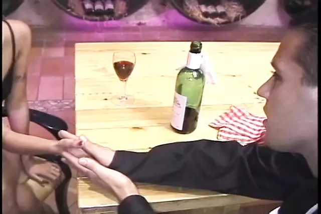 Waiter secretly touches hotel guest between legs