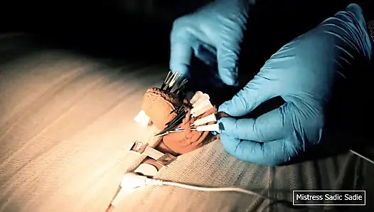 Medical Play Fun, Mummification, Needle CBT and Electro