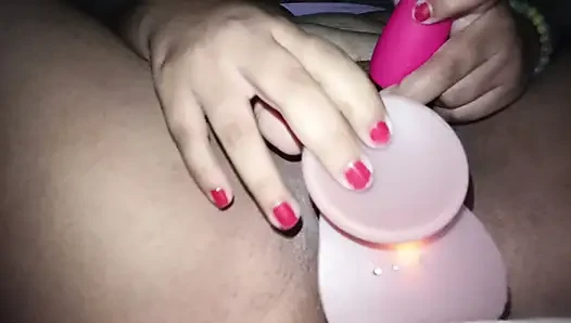 Greedy pussy wants to be penetrated to orgasms.